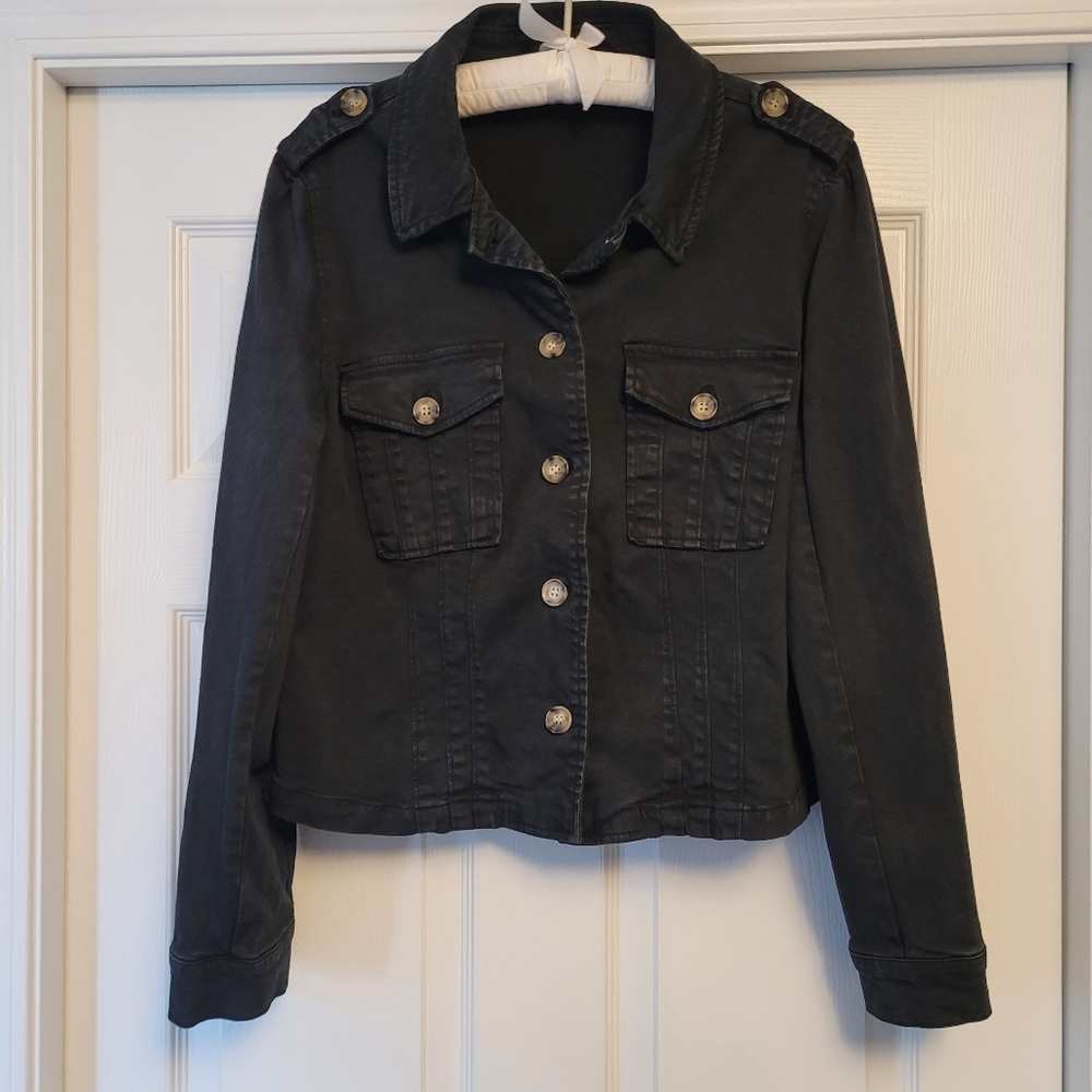 Black Denim Jacket